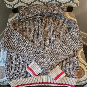 Roots Cabin Collection Sweater with Chunky Knit